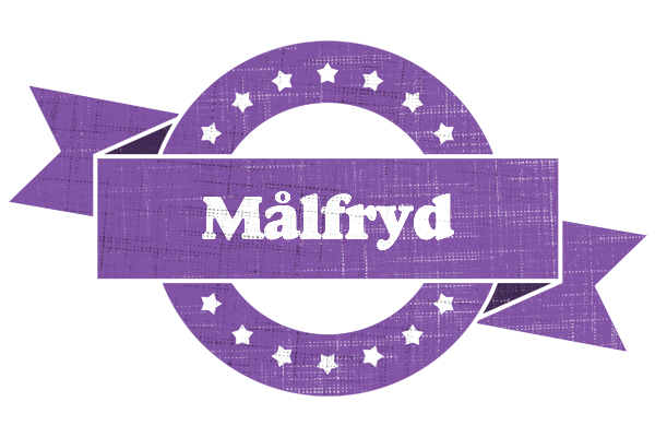 Målfryd royal logo