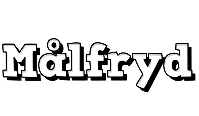 Målfryd snowing logo