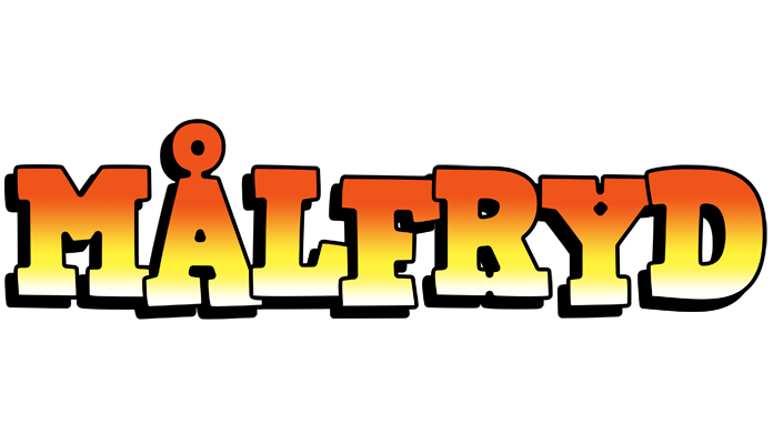 Målfryd sunset logo