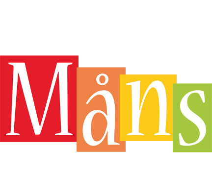 Måns colors logo