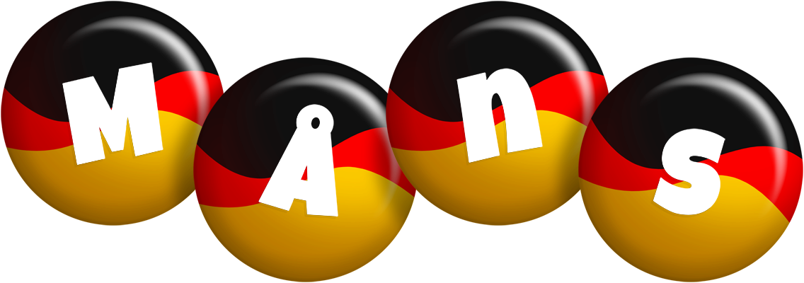 Måns german logo