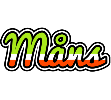 Måns superfun logo