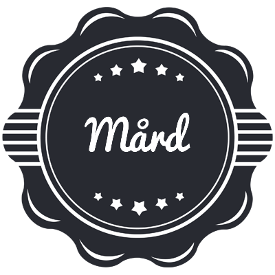 Mård badge logo