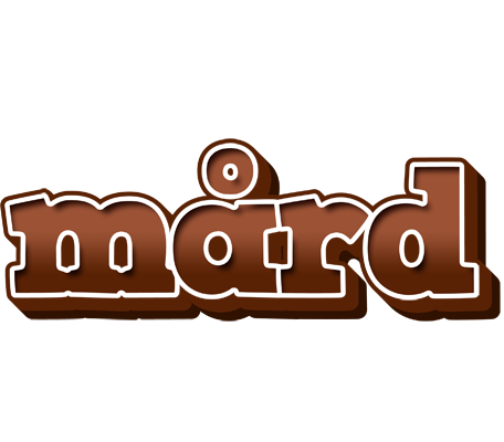Mård brownie logo