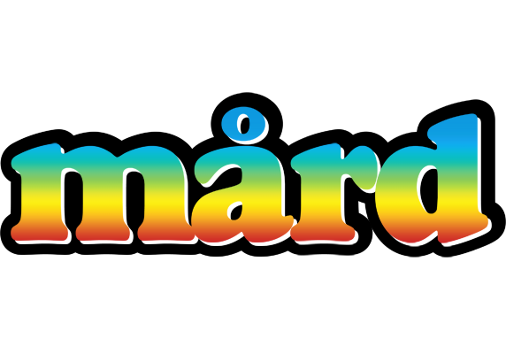 Mård color logo