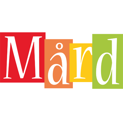 Mård colors logo