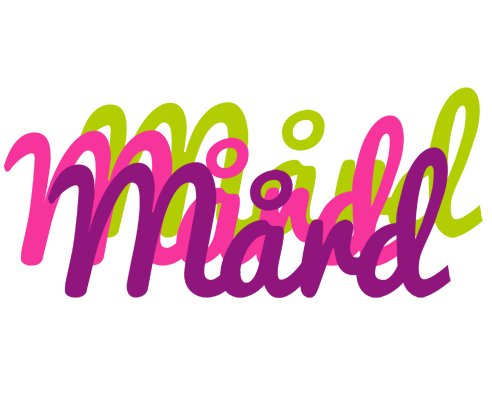 Mård flowers logo