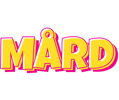 Mård kaboom logo