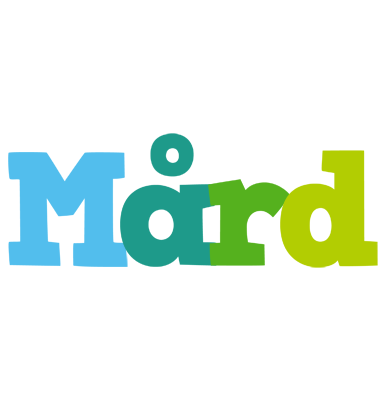 Mård rainbows logo