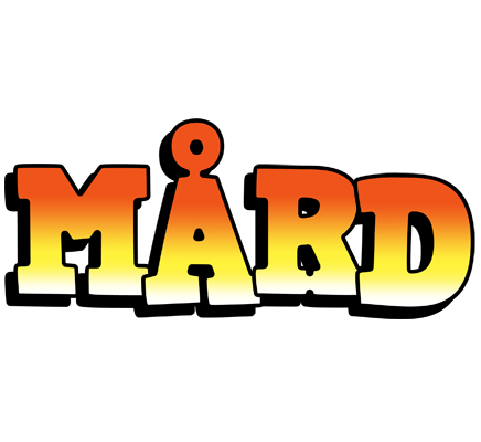 Mård sunset logo