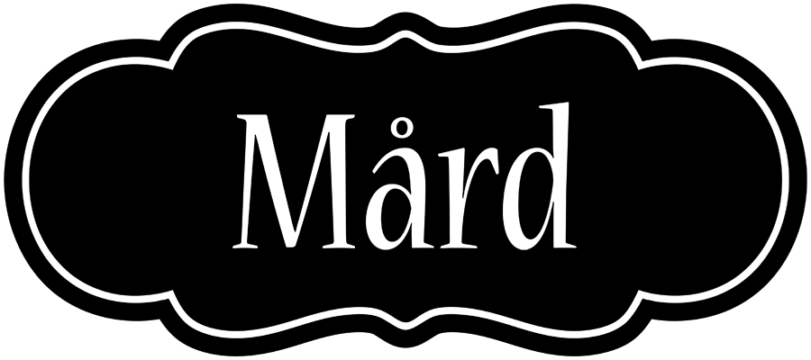 Mård welcome logo