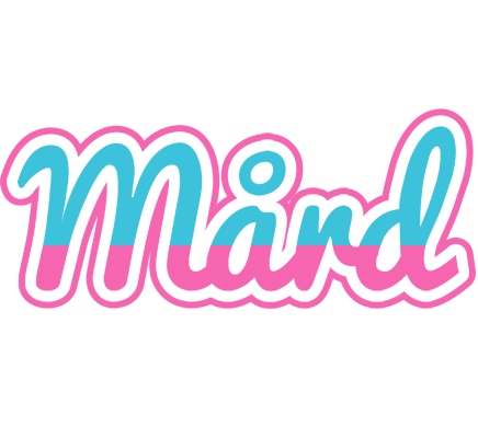 Mård woman logo