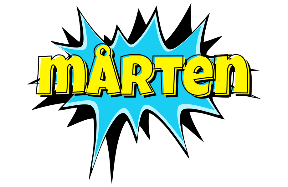 Mårten amazing logo