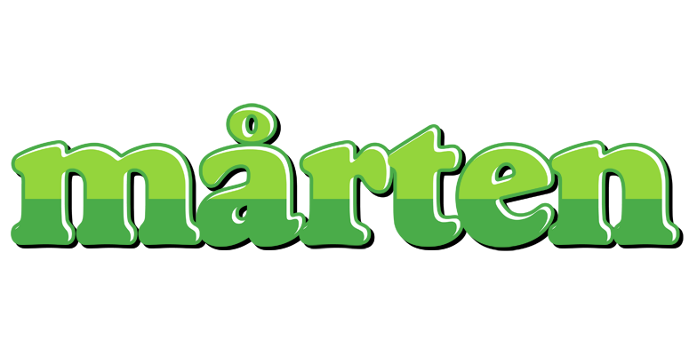 Mårten apple logo
