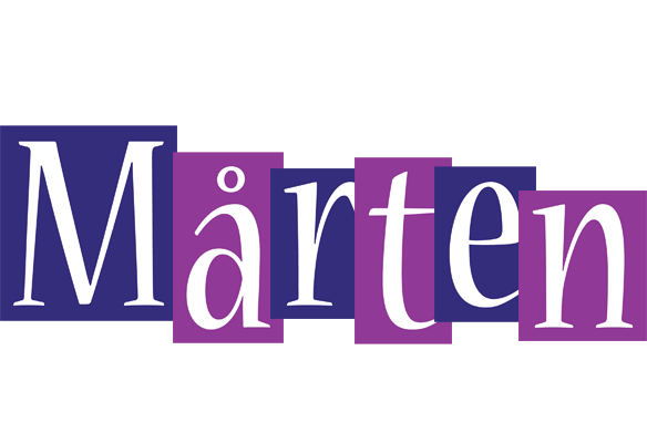 Mårten autumn logo