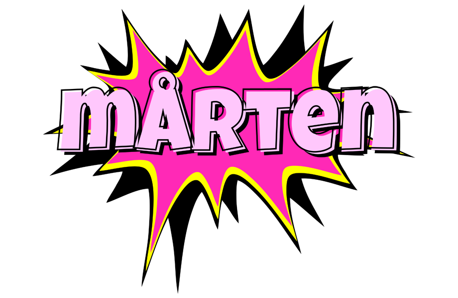 Mårten badabing logo