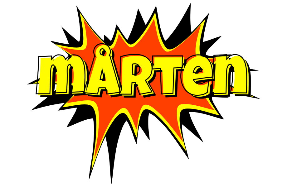 Mårten bazinga logo