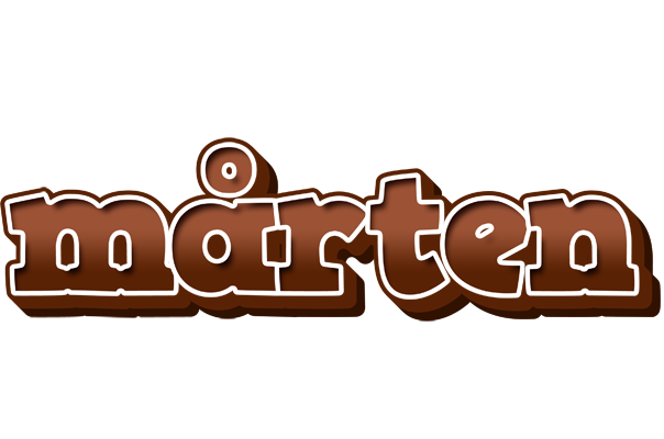 Mårten brownie logo