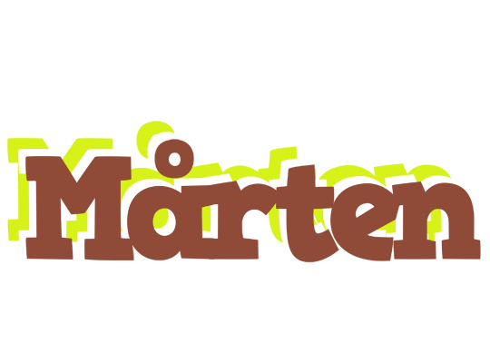 Mårten caffeebar logo