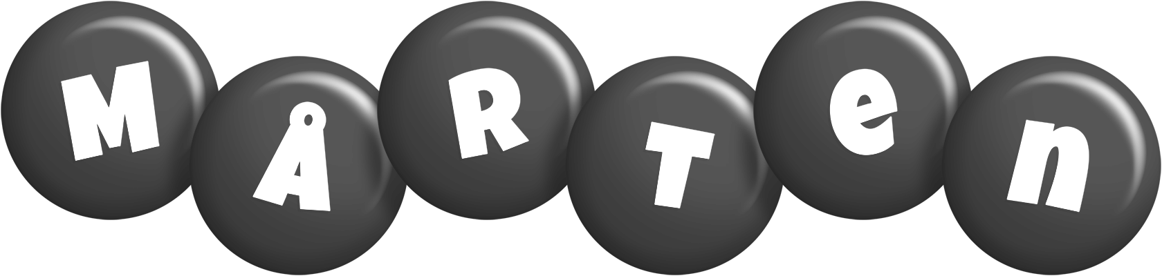 Mårten candy-black logo