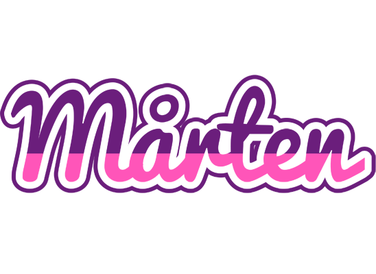 Mårten cheerful logo