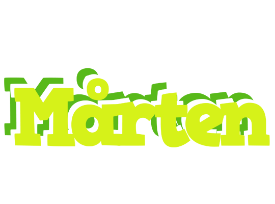 Mårten citrus logo