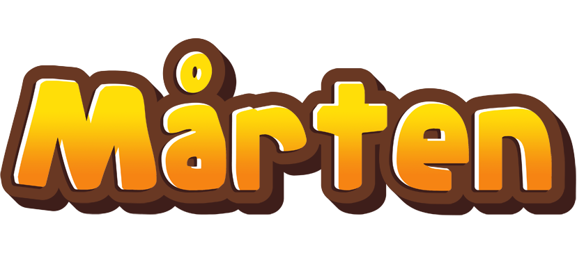 Mårten cookies logo