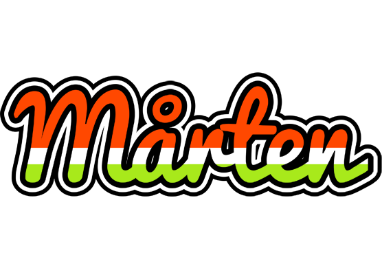 Mårten exotic logo