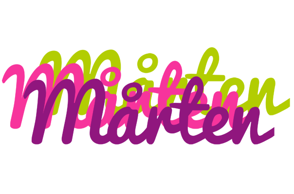 Mårten flowers logo
