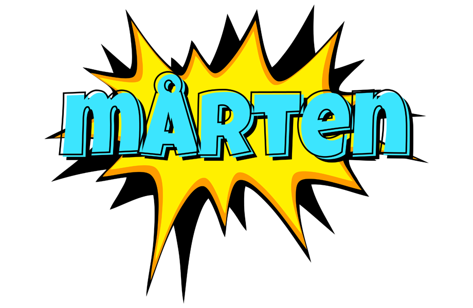 Mårten indycar logo