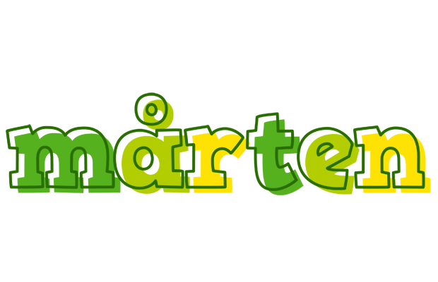 Mårten juice logo