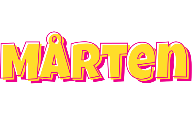 Mårten kaboom logo