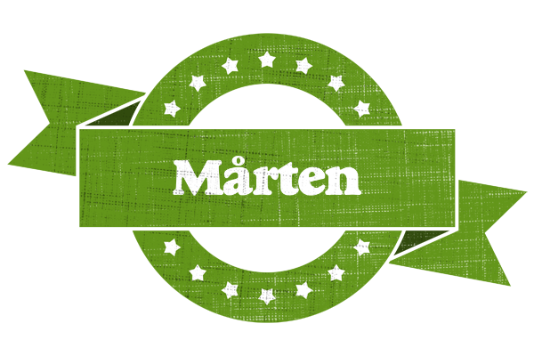 Mårten natural logo