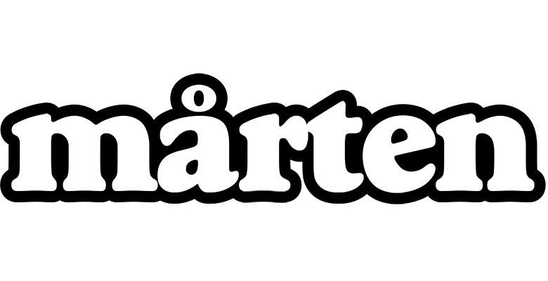 Mårten panda logo