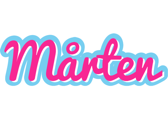 Mårten popstar logo