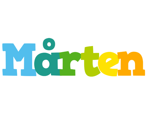 Mårten rainbows logo