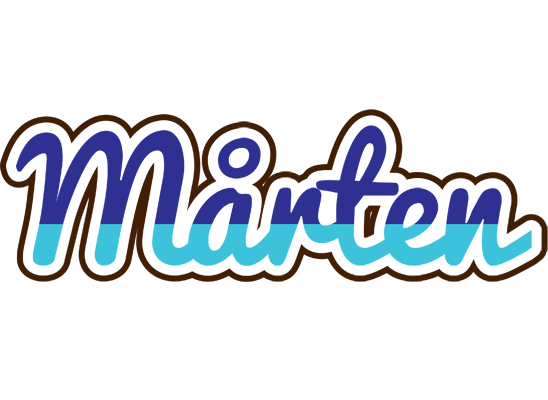 Mårten raining logo