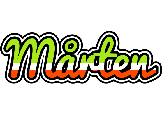 Mårten superfun logo
