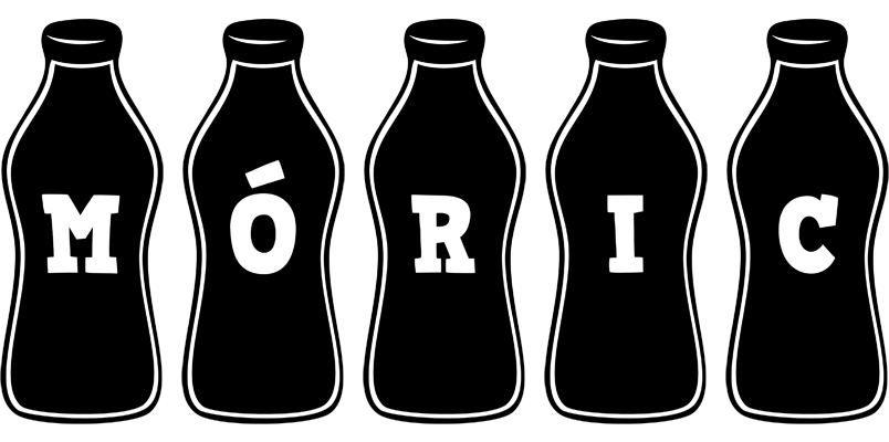 Móric bottle logo