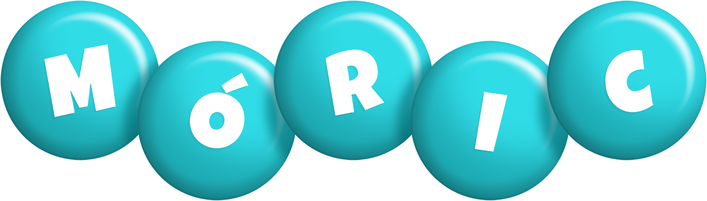 Móric candy-azur logo