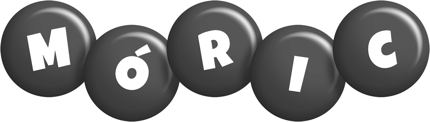 Móric candy-black logo