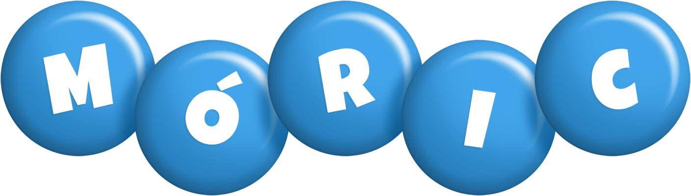 Móric candy-blue logo