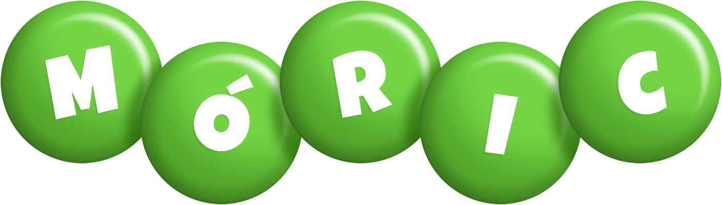 Móric candy-green logo