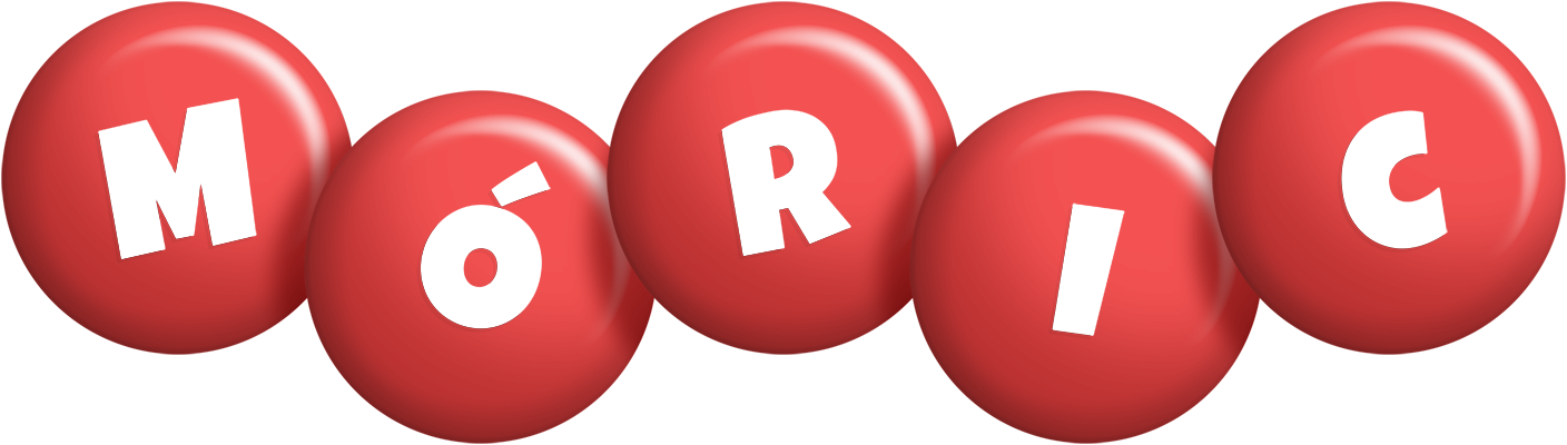 Móric candy-red logo