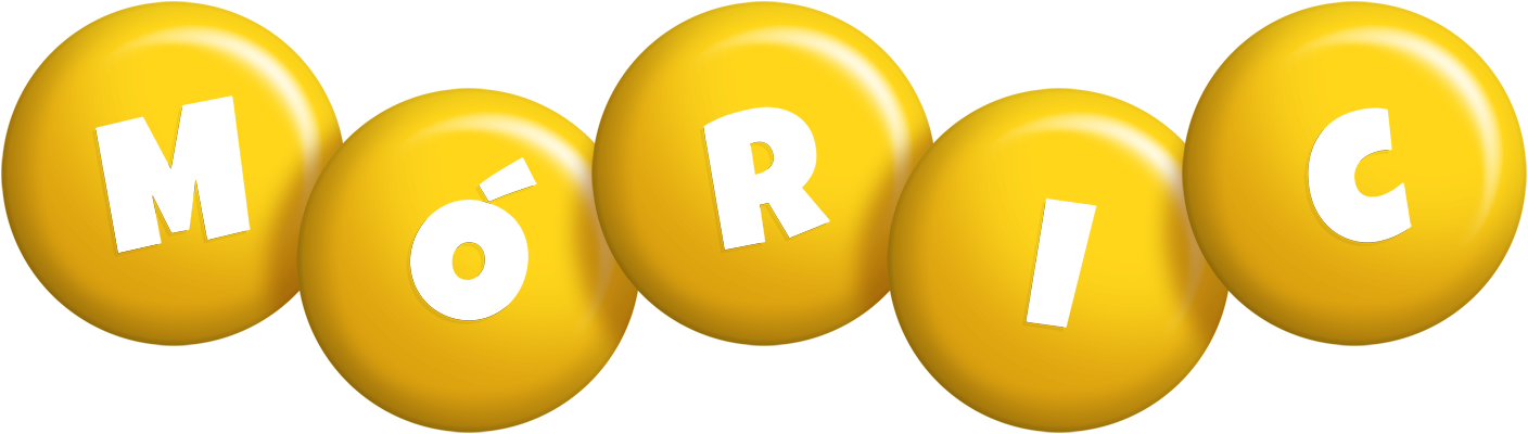Móric candy-yellow logo