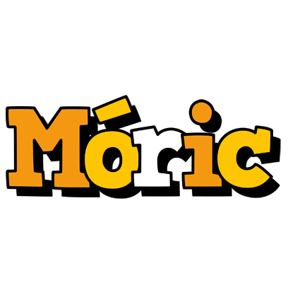 Móric cartoon logo