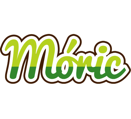 Móric golfing logo