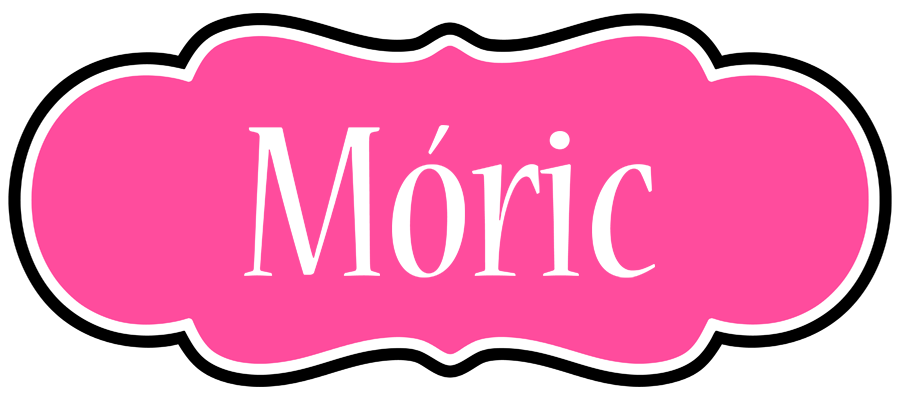 Móric invitation logo