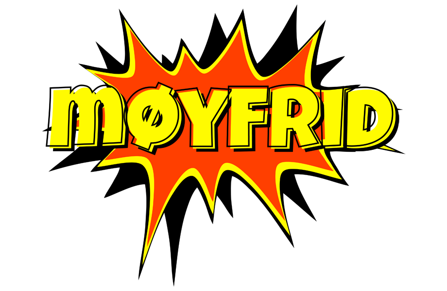 Møyfrid bazinga logo