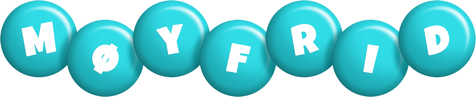 Møyfrid candy-azur logo